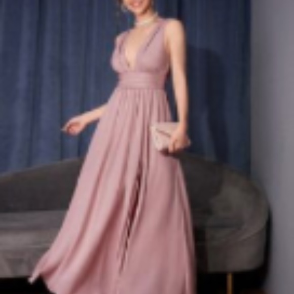 Dusty rose bridesmaid dress - Picture 4 of 4
